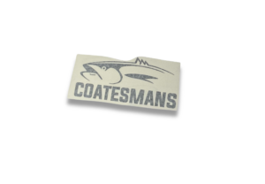 Medium coatesmans logo decal black